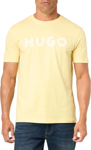 Vista 58 de Hugo Men's Print Logo Short Sleeve T-Shirt Blanco