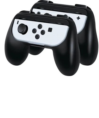 Vista 4 de Gamers Kit for Nintendo Switch OLED Wired Gaming Headset with 50mm Drivers 2Screen Protectors Ergonomic Grip Switch OLED Travel Case Joy-Con Grips