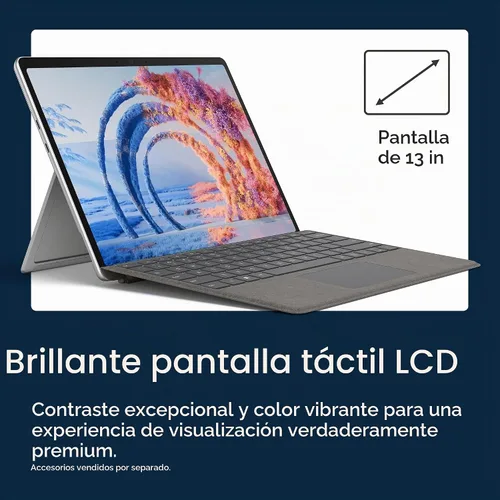 Vista 2 de Microsoft Surface Pro (2026), portátil 2 en 1 de rendimiento premium de 13 pulgadas, procesador Snapdragon X2 Plus, pantalla táctil, 16 GB de RAM