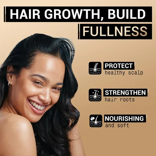 Vista 2 de Champú y acondicionador de agua de arroz para adelgazar el cabello, con ingredientes naturales que incluyen biotina y cafeína, hombres y mujeres