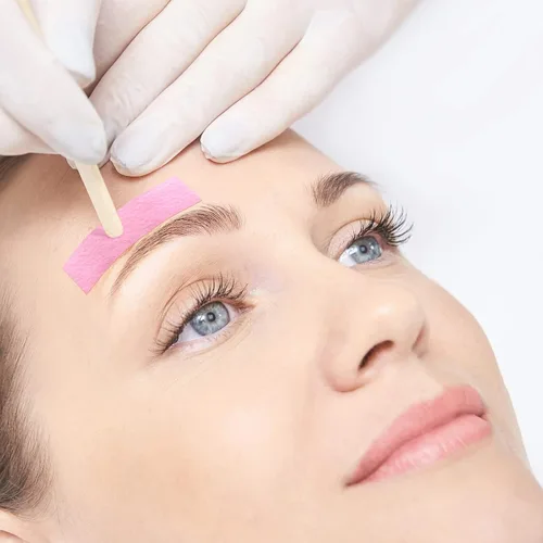 Vista 4 de Maitys 400 tiras de cera para cejas, depilación de cejas, tiras faciales de papel de cera para mujeres y hombres, labios y cara