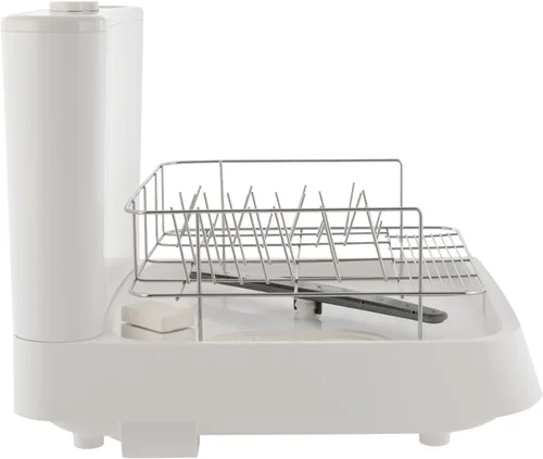 Vista 4 de Lavavajillas para encimera, 110 V, 800 W, portátil, automático, con tanque y control táctil, para el hogar, compacto, 3 programas de lavado
