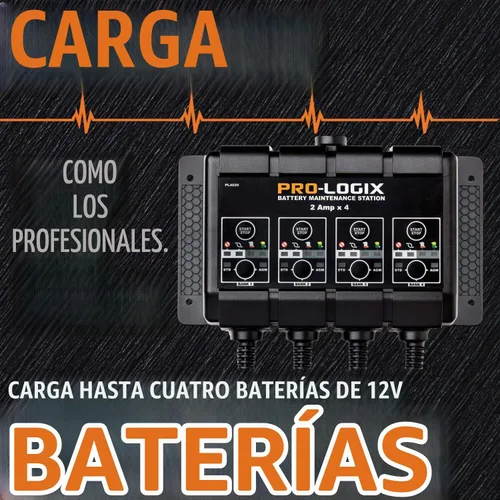 Vista 2 de Clore Automotive PL4020 SOLAR Pro-Logix Estación de mantenimiento de batería, 4 tableros, Battery Maintainence Station