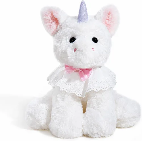 Vista 8 de Gato de peluche de estilo gótico, juguetes de peluche de zombis, muñeca de felpa suave de gato, adorable regalo de animal tapado para niños