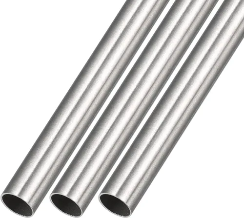 Vista 6 de METALLIXITY Tubo de acero inoxidable 304 (0.118 in de diámetro exterior x 0.031 in de pared T x 9.843 in de largo), 3 piezas, tubo recto