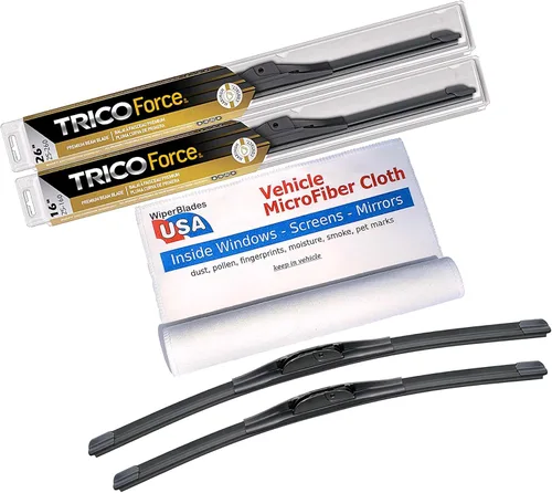 Vista 13 de Limpiaparabrisas Performance Beam compatibles con Hyundai Stellar 1985 (juego de 2) limpiaparabrisas