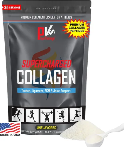 Vista 14 de PhysiVantage Polvo de péptidos de colágeno supercargados, colágeno hidrolizado para apoyo a la salud de las articulaciones, tendones, ligamentos