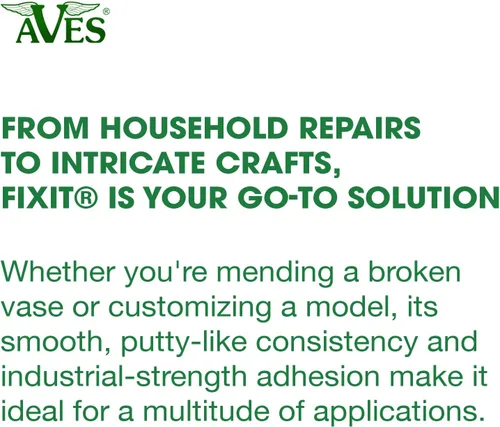 Vista 2 de Aves FIXIT - Compuesto de reparación multimedia, compuesto de modelado de 2 partes (A y B), 1 libra, arcilla autoendurecente duradera e impermeable