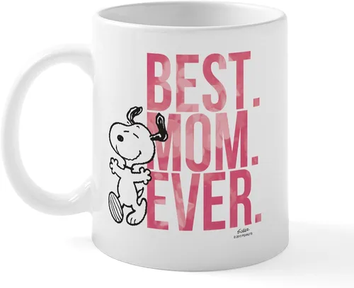 Vista 5 de CafePress Springtime Snoopy - Taza de café de cerámica, taza de té, 11 onzas