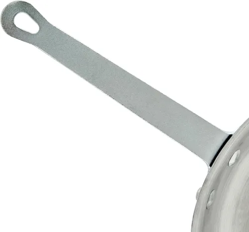 Vista 6 de Winco Sartén/sartén de aluminio de grado comercial, acabado natural, 10 pulgadas
