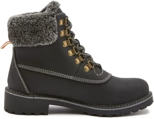 Vista 4 de COTTIMO Botas de invierno antideslizante con forro de piel para mujer