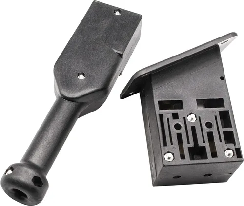 Vista 4 de CLUBRALLY EZGO Receptáculo de cargador PowerWise de 48 V de estilo rectangular y kit de enchufe con mango para Shuttle y ST Express 73051-G30