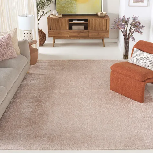 Vista 42 de SAFAVIEH Tahoe Shag Collection - Alfombra de área de 2 x 7 pies, color gris, diseño geométrico, felpa de 1.2 pulgadas de grosor, ideal para zonas