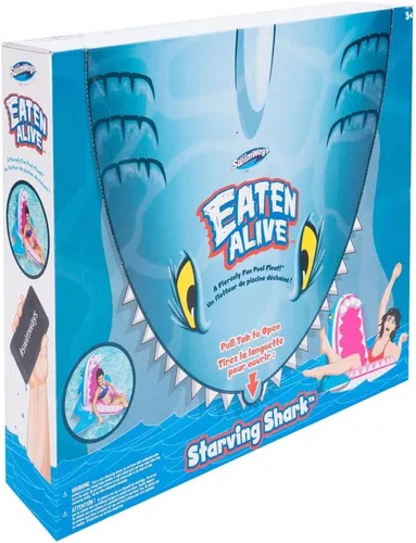 Vista 4 de SwimWays Flotador de piscina Eaten Alive - Shark