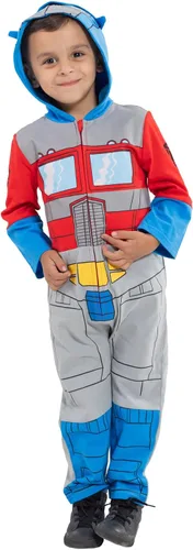 Vista 2 de Transformers Bumblebee Optimus Prime Overol para niños pequeños a niños grandes