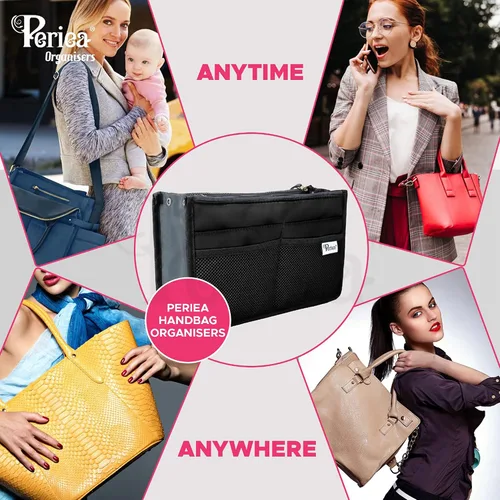 Vista 7 de Chelsy Premium - Bolsa rígida o organizador (mediano, morado)