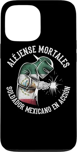 Vista 24 de Aléjense Mortales. Soldador Mexicano en Acción - Carcasa para iPhone 17