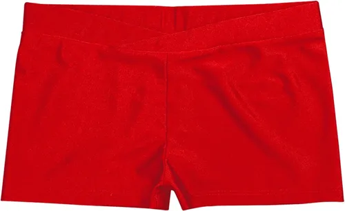 Vista 4 de Pantalones cortos de gimnasia atléticos para niñas y niñas, pantalones cortos de baile, para voleibol, ballet, bailarina