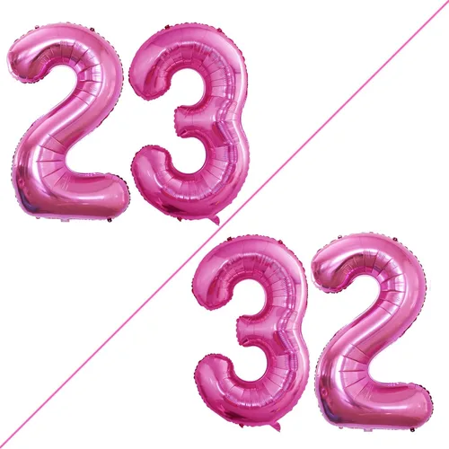 Vista 283 de Goer, conjunto de globos de papel aluminio para decoraciones de cumpleaños, globos de las letras de feliz cumpleaños y de números Oro