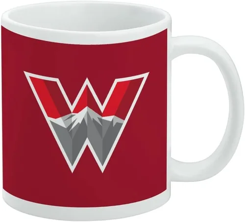 Vista 372 de Taza de cerámica con el logotipo principal de la Universidad Rider, taza de regalo novedosa para café, té y bebidas calientes, 11oz, blanca