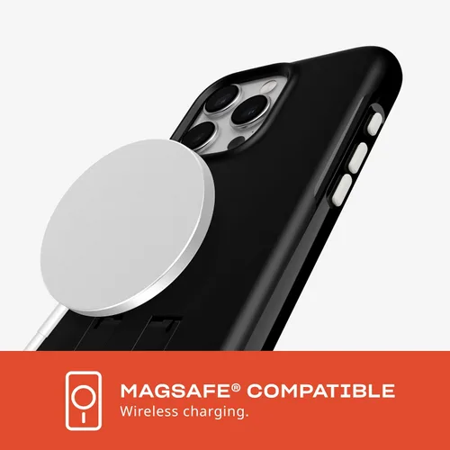 Vista 5 de Tech21 Evo Crystal Kick - Funda para iPhone 15 Pro Max, compatible con MagSafe, funda de protección contra impactos, color negro obsidiana