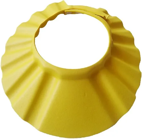 Vista 7 de Champú seguro para bebés, protección para el baño, gorro de ducha suave, protector de pelo para niños (rosa)