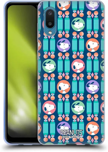 Vista 60 de Head Case Designs Snoopy Deco Dreams - Funda de gel con licencia oficial de Peanuts Blue Pattern [protección de grado militar] compatible con Google