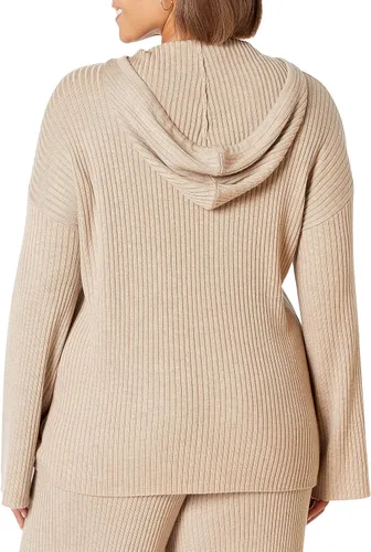 Vista 2 de The Drop Sudadera con capucha con cordón para mujer