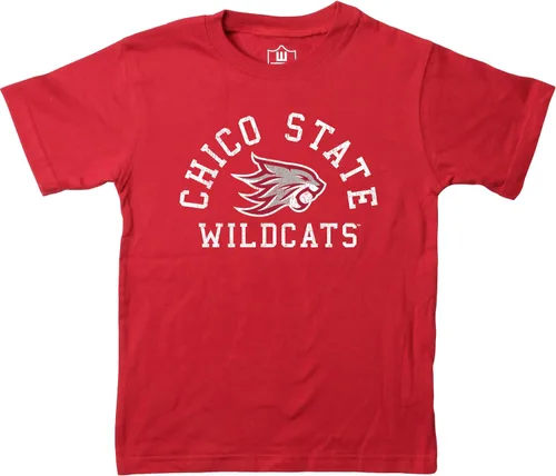 Vista 124 de Wes and Willy Camiseta de algodón orgánico de manga corta para niños de la NCAA