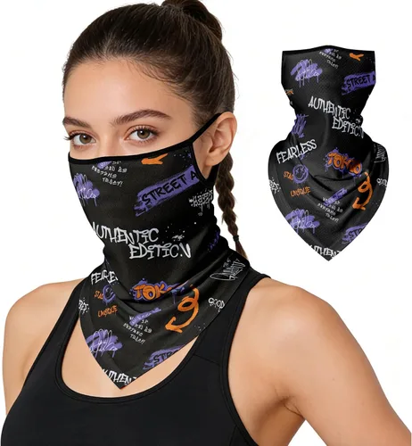 Vista 8 de Protector solar para colgar en las orejas, protección UV, transpirable, bufanda elástica antideslizante para hombres y mujeres