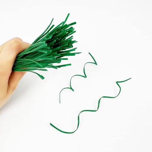 Vista 6 de Ataduras Giratorias para Plantas - Ataduras para Plantas de 8'' para Plantas Trepadoras - Ataduras de Jardín Reutilizables Ataduras Giratorias