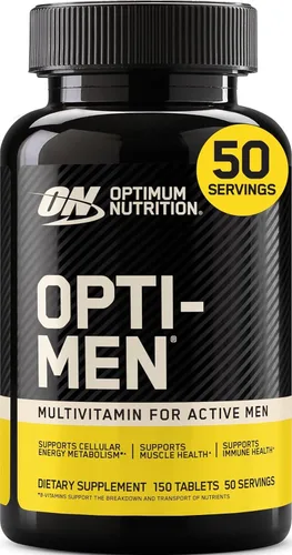 Vista 10 de Optimum Nutrition Opti-Men Suplemento multivitamínico diario, 240 Ct