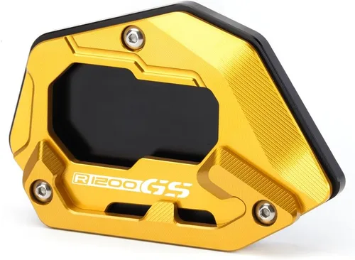 Vista 9 de Placa de soporte de extensión de soporte lateral para motocicleta compatible con BMW R1200GS LC/Adventure/Rallye Almohadilla de soporte