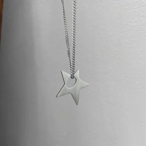 Vista 7 de Collar Y2k para mujer, joyería de grunge, accesorios emo, lindos collares de hadas, accesorios de grunge