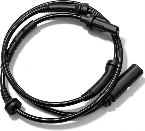 Vista 30 de HiSport Sensor de velocidad de rueda ABS 1J0927807B, 2 piezas, ubicación trasera izquierda y derecha, compatible con Audi TT 2000-2006, Volkswagen
