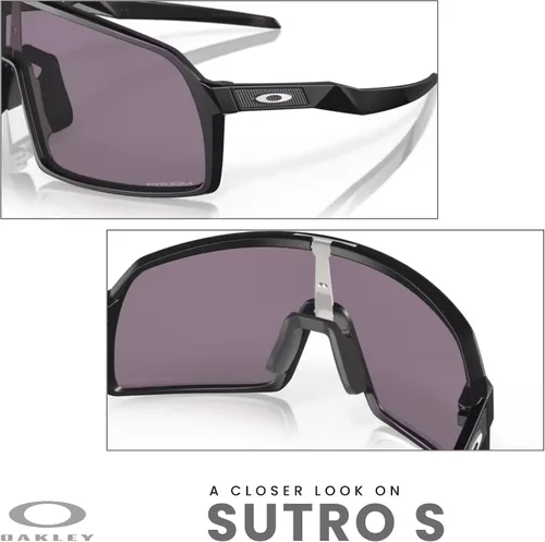 Vista 116 de Oakley Sutro OO9406 / OO9462 - Lentes de sol para hombre, kit de correa de accesorios, bolsa de microfibra
