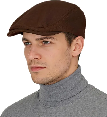 Vista 8 de Pistha Mens Newsboy Flat Caps Beret Hat Driving Beret Dress Hats