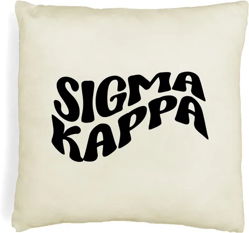 Vista 41 de sockprints Mod Alpha Chi Omega - Funda de almohada de 18 x 18 pulgadas, fundas de almohada de hermandad de mujeres - Almohada decorativa