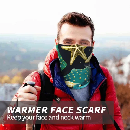 Vista 5 de Polaina para el cuello, máscara facial, cubierta de protección solar, gorro y pasamontañas