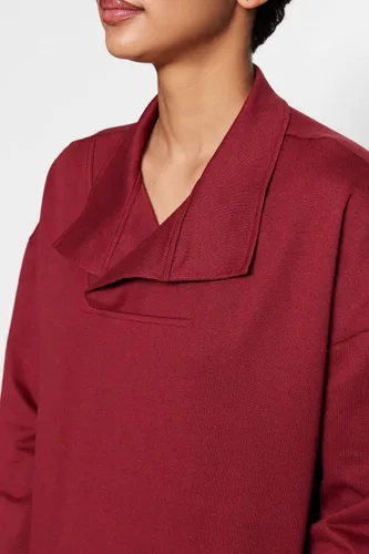Vista 3 de Trendyol Conjunto de dos piezas de sudadera de punto medio liso para mujer