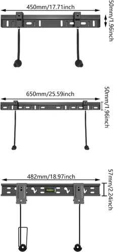 Vista 8 de Easy Installs NoDrill - Soporte de pared para televisores de 26 a 55 / 60 pulgadas