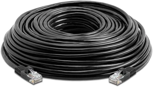 Vista 123 de Cmple - Cable Ethernet Cat5e de 1.5 pies, Cable Patch Ethernet UTP Cat 5e de 350 MHz, Cable LAN de red de 1 Gbps, conectores RJ45, compatible
