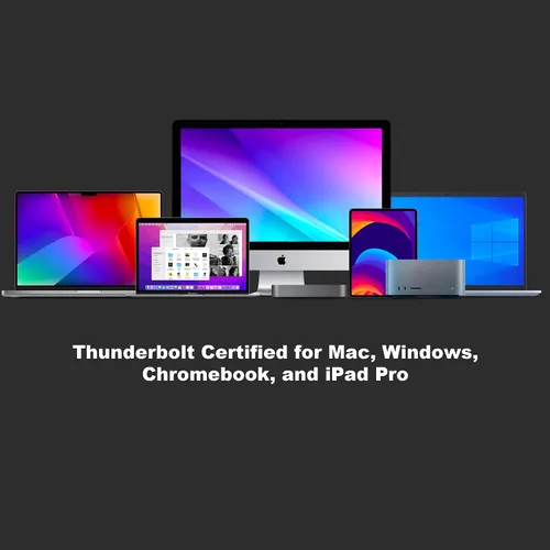 Vista 8 de Sonnet Echo 20 Thunderbolt 4 SuperDock