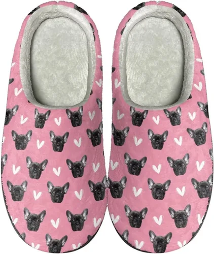 Vista 5 de Baxinh Pantuflas antideslizantes para mujeres y hombres, suaves y cálidas para interiores y exteriores, zapatos antideslizantes