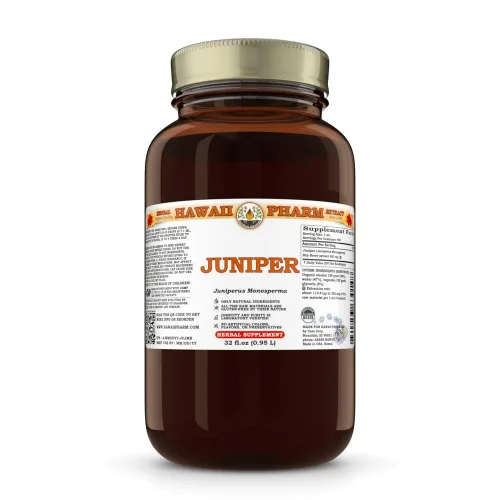Vista 11 de Extracto líquido de enebro, suplemento de tintura de enebro orgánico (Juniperus Monosperma) 15x4 oz