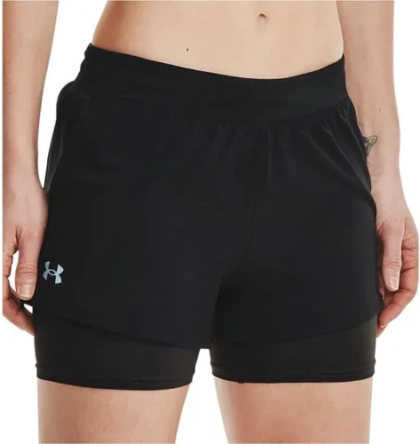 Vista 2 de Under Armour Iso-Chill Run Womens 2-in-1 Shorts