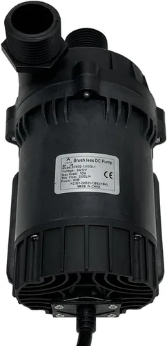 Vista 8 de SHYSKY Bomba de agua DC sin escobillas micro de 12 V 80 W de bajo ruido resistente DC60G-12100S-1 32 pies 845GPH, protección de funcionamiento seco