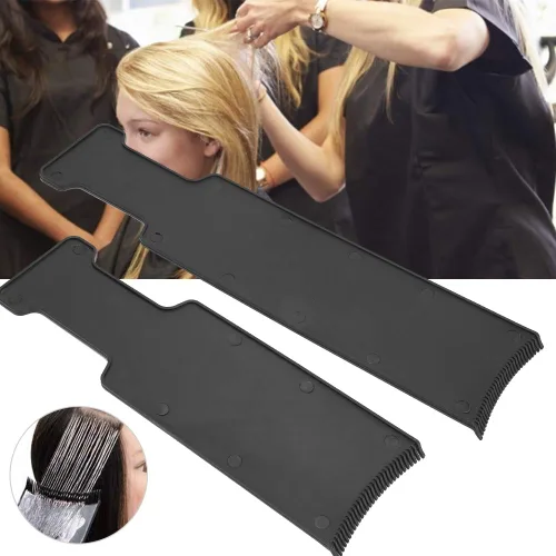 Vista 9 de Tablero Coo, Paleta de tabla balayage para hacer reflejos, tablero de aluminio para resaltar herramientas de estilo, electrodomésticos profesional