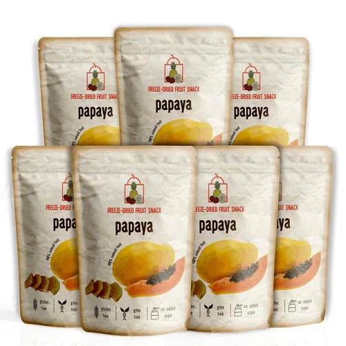 Vista 11 de Higo liofilizado, paquete de 7, fruta 100% real, sin azúcar añadido, crujiente y delicioso, larga vida útil