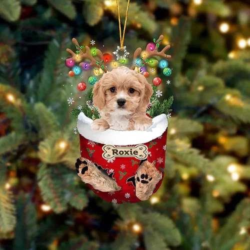 Vista 236 de LOVELYPOD Adorno Personalizado de Perro Affenpinscher, Adornos de Navidad Affenpinscher Regalo para Amante de Perros, Adorno de Navidad Colgante